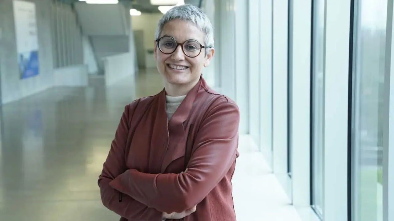Mar&iacute;a May&aacute;n, investigadora &aacute; fronte do grupo CellCOM. (Foto: Cinbio)