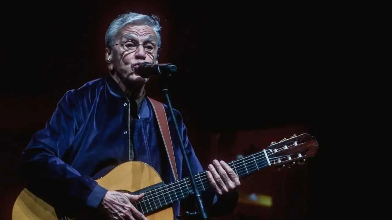 Caetano Veloso durante unha actuaci&oacute;n en setembro de 2023. (Foto: Ricardo Rubio / Europa Press)