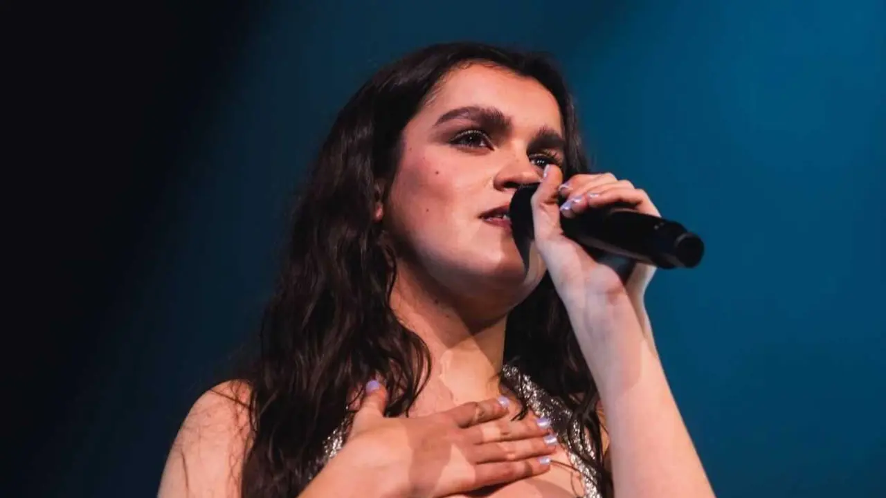 Amaia no concerto deste s&aacute;bado na Coru&ntilde;a. (Foto: N&oacute;s Diario)