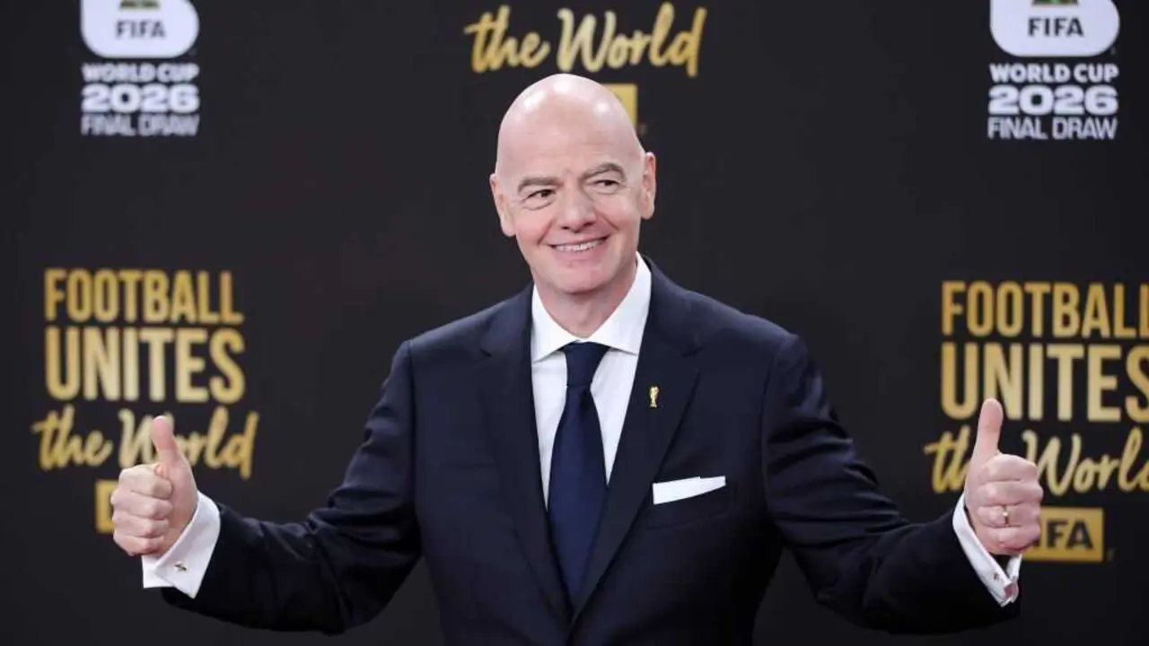 O presidente da FIFA, Gianni Infantino. (Foto: Sam Corum / PA Wire / dpa)