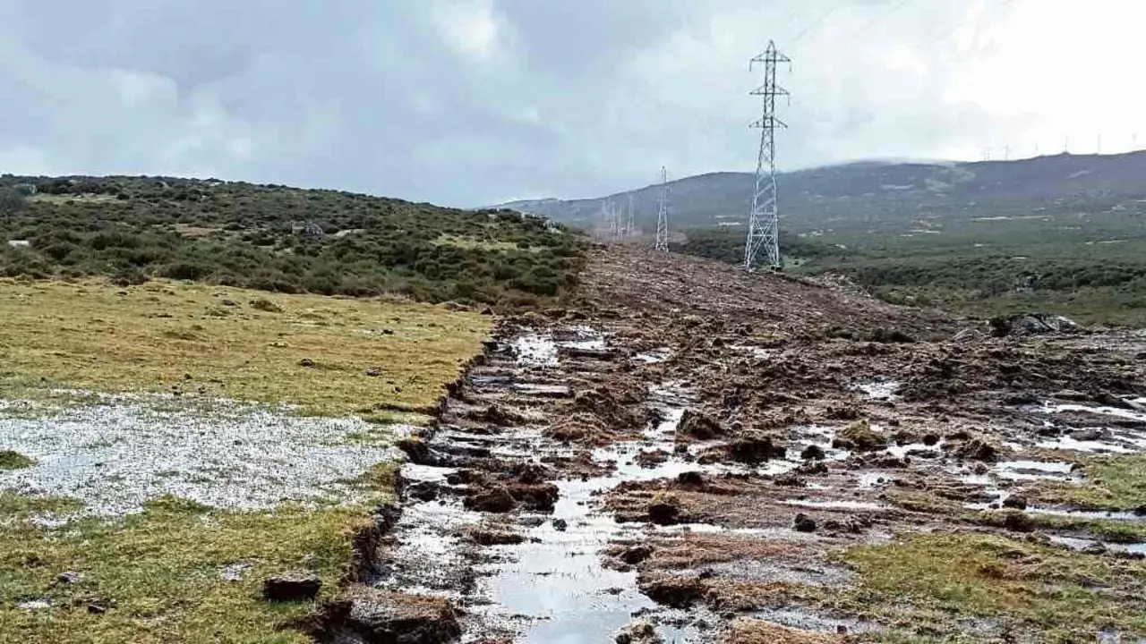Situaci&oacute;n das turbeiras e breixeiras h&uacute;midas das Chans do Barbanza. (Foto: N&oacute;s Diario)