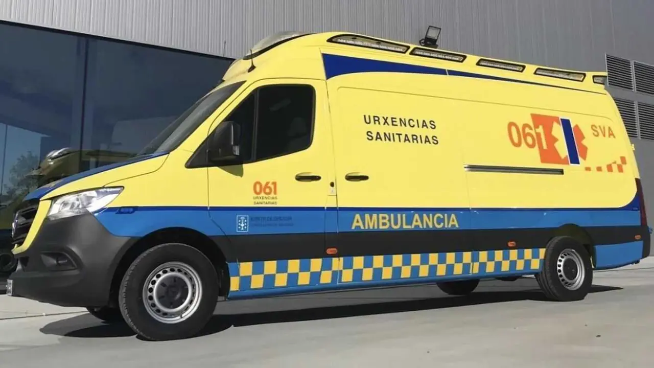 Ambulancia do 061 Galiza. (Foto: 061 Galiza)
