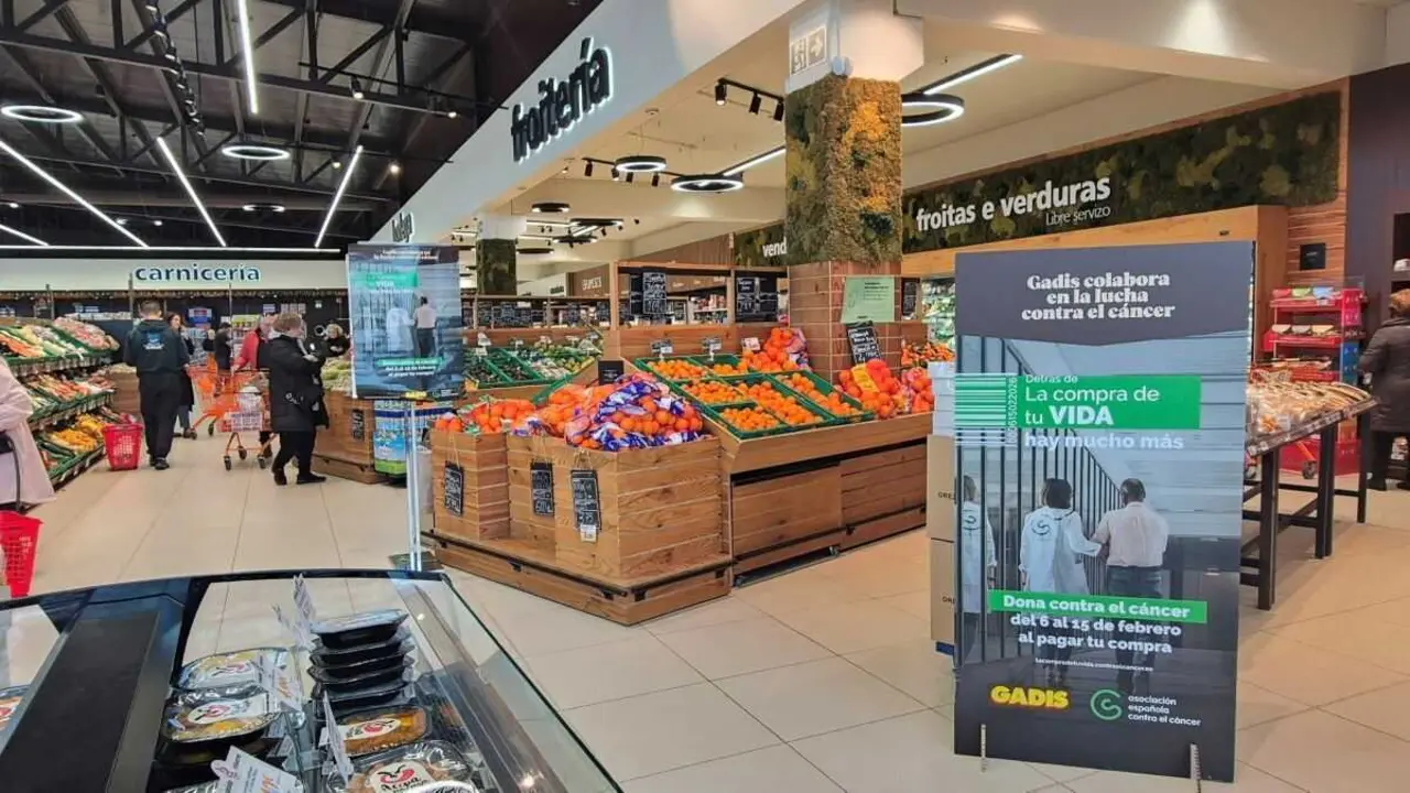 Este 6 de febreiro ponse en marcha a campa&ntilde;a "A compra da t&uacute;a vida" nos supermercados Gadis. (Foto: Gadis)
