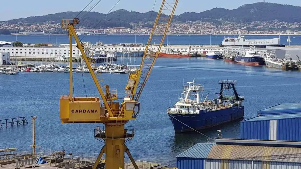 O estaleiro Cardama en Vigo. (Foto: Cardama)