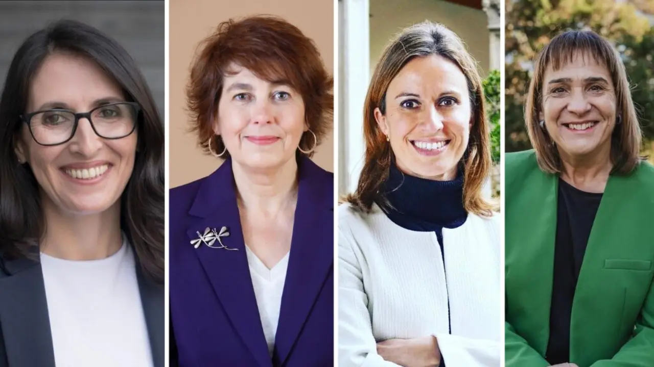 Rosa Crujeiras, Alba Nogueira, Maite Flores e Mar&iacute;a Jos&eacute; L&oacute;pez. (Foto: N&oacute;s Diario)