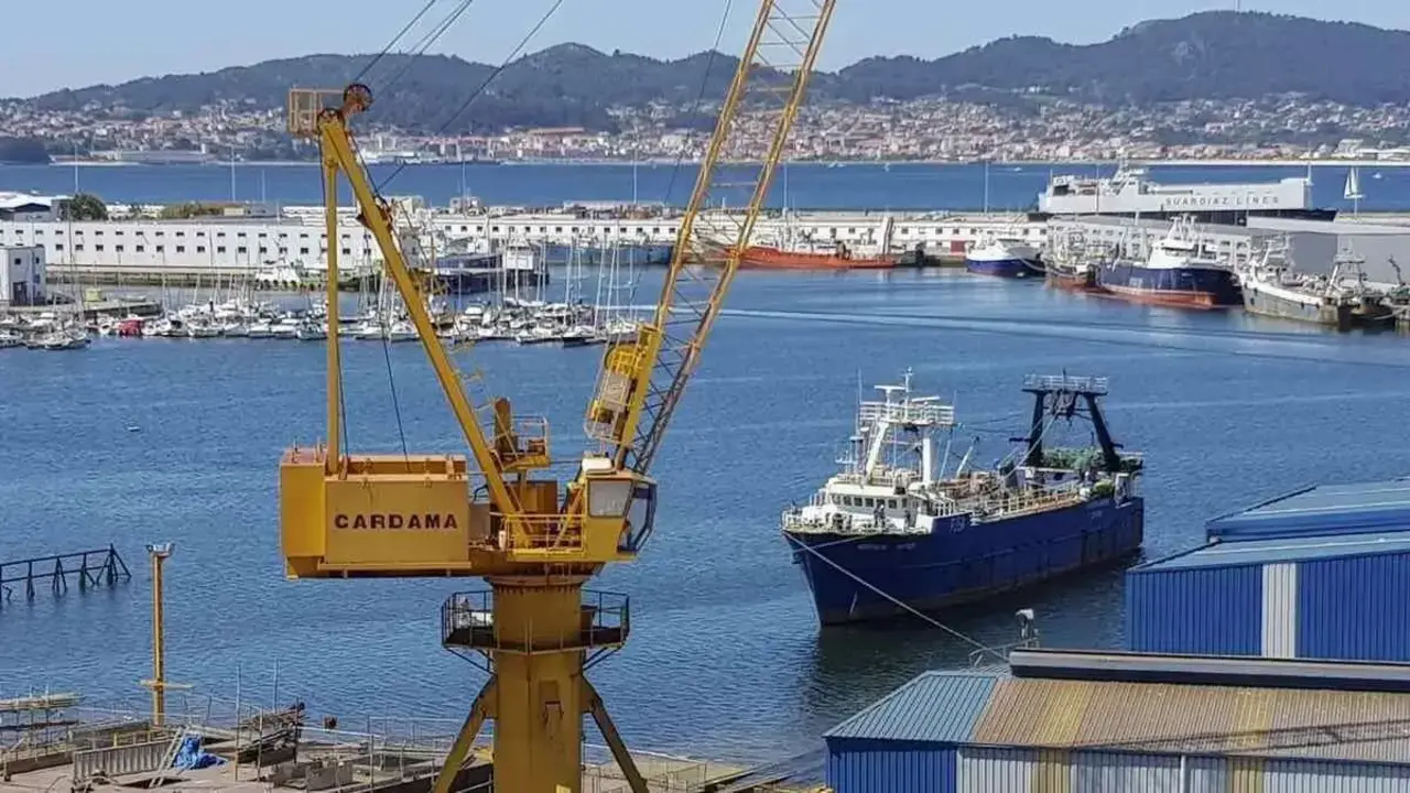 O estaleiro Cardama en Vigo. (Foto: Cardama)
