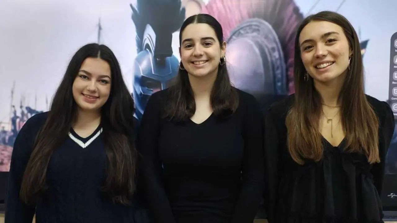 As integrantes do grupo 'Serea', Menc&iacute;a Ferro, Cecilia P&eacute;rez e L&iacute;a Rial. (Foto: N&oacute;s Diario)