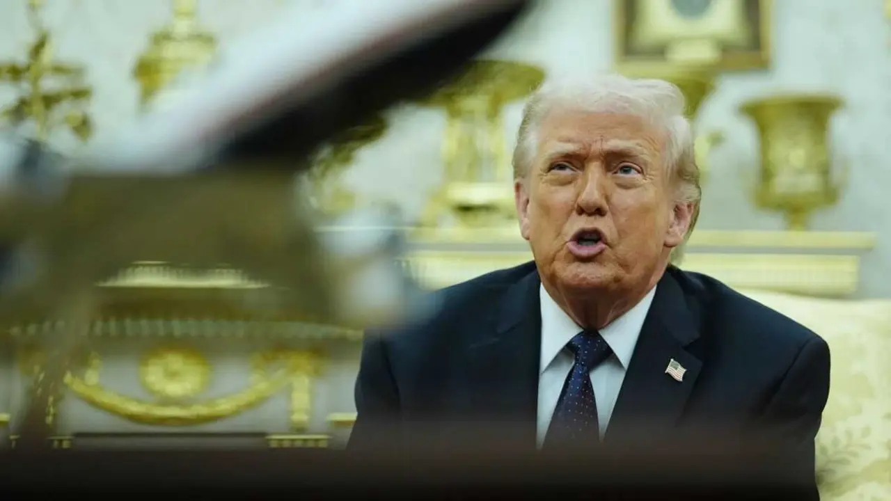 O presidente dos Estados Unidos, Donald Trump. (Foto: Kay Nietfeld / dpa)