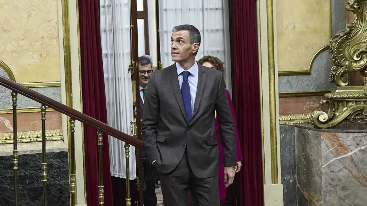 O presidente do Goberno espa&ntilde;ol, Pedro S&aacute;nchez. (Foto:Jes&uacute;s Hell&iacute;n / Europa Press)