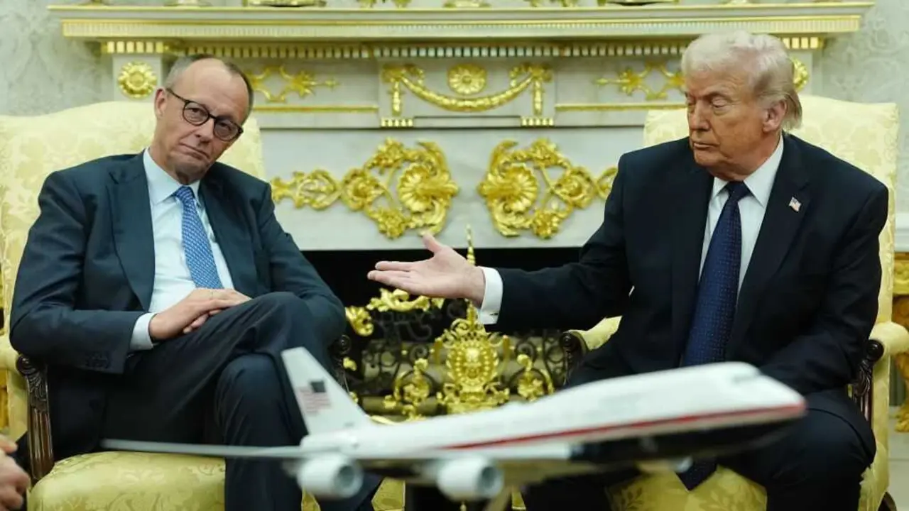 EuropaPress_7334913_03_march_2026_us_washington_us_president_donald_trump_rmeets_with_german