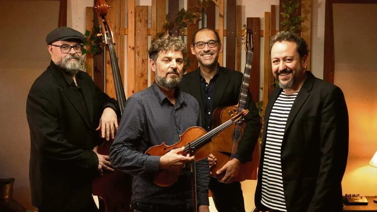 Juyma Est&eacute;vez, Thomas Kretzschmar, Gon&ccedil;alo Mendon&ccedil;a e David Regueiro. (Foto: Diego Bea Besada)