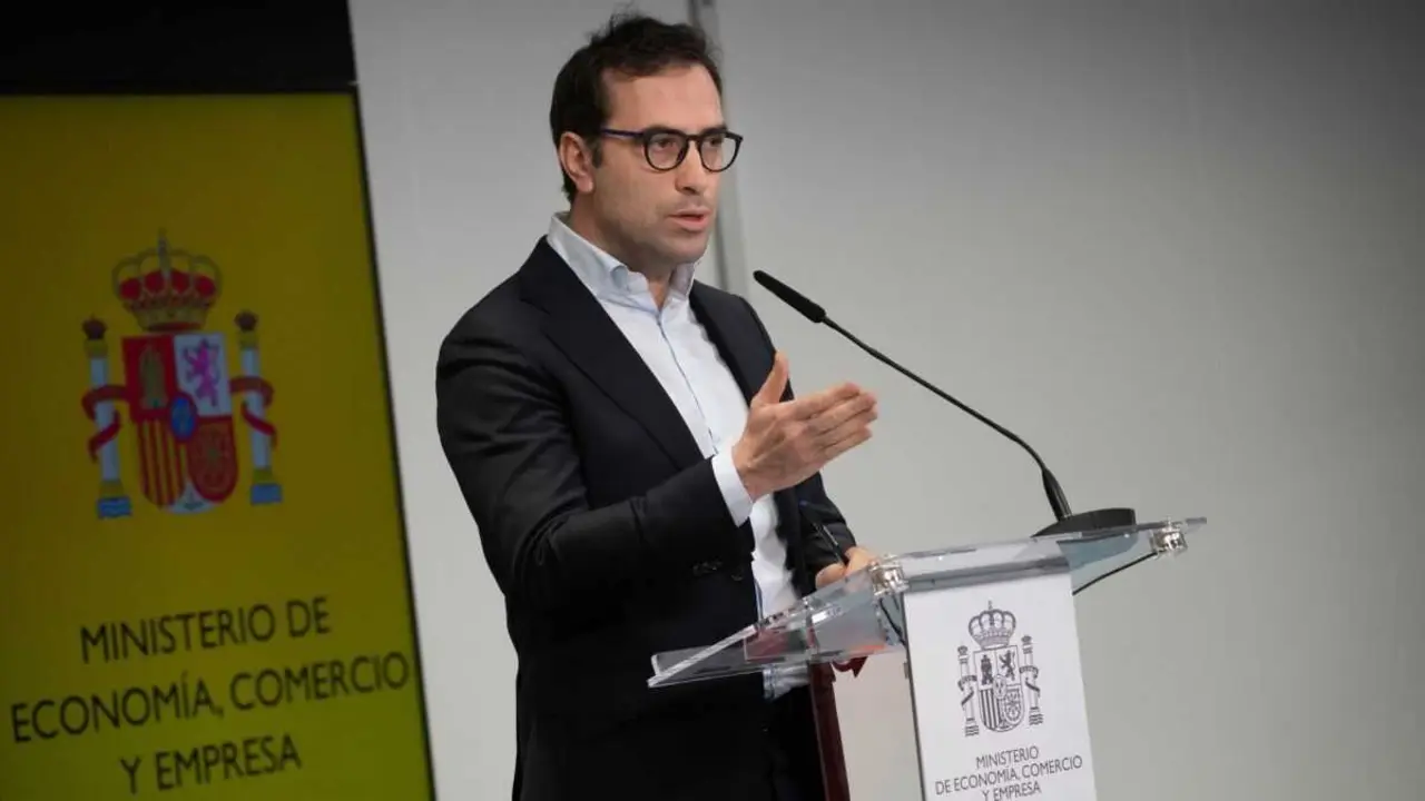 O ministro de Econom&iacute;a, Comercio e Empresa, Carlos Cuerpo, este 12 de marzo (Foto: Fernando S&aacute;nchez / Europa Press)