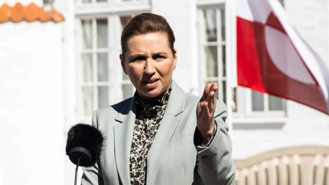 A primeira ministra de Dinamarca, Mette Frederiksen. (Foto: Europa Press / Contacto / Kristian Tuxen Ladegaard Ber)
