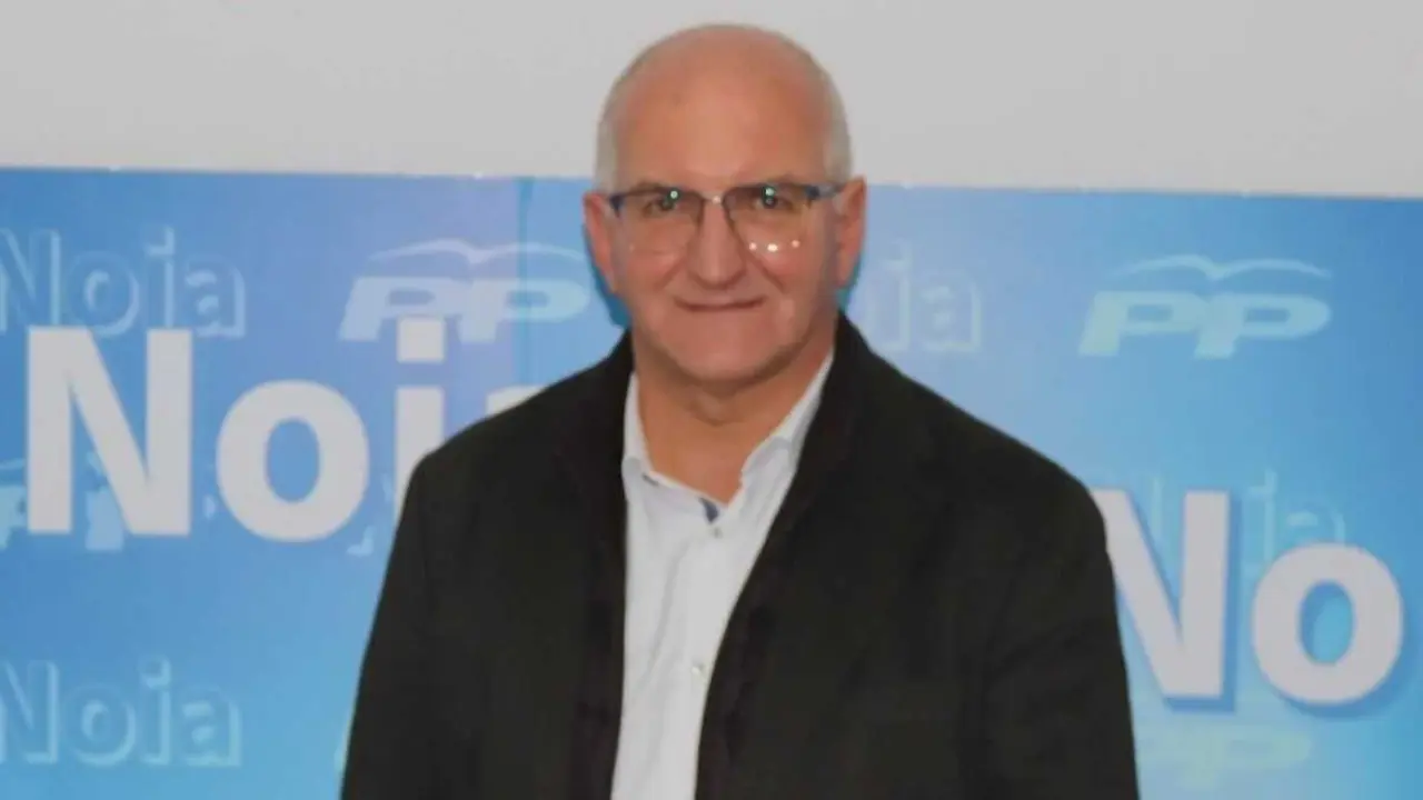O ex alcalde e actual portavoz do PP en Noia, Santiago Freire. (Foto: N&oacute;s Diario)