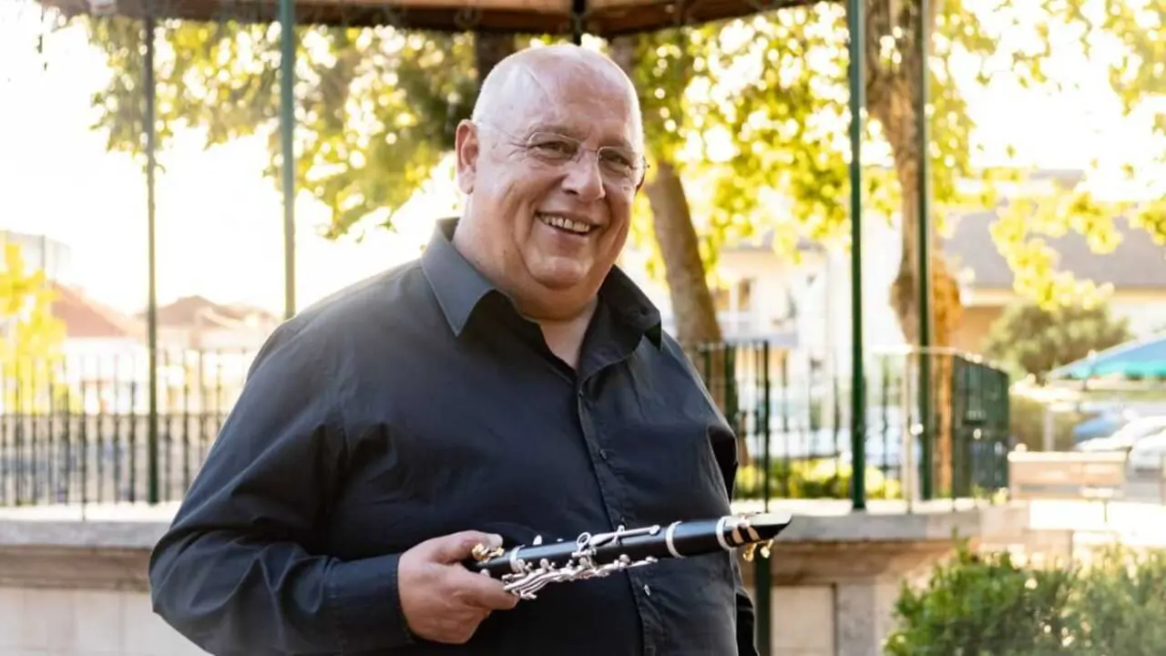 Ant&oacute;nio Saiote, homenaxeado na IX Mostra Musical do Eixo Atl&aacute;ntico. (Foto Concello de Vilalba)