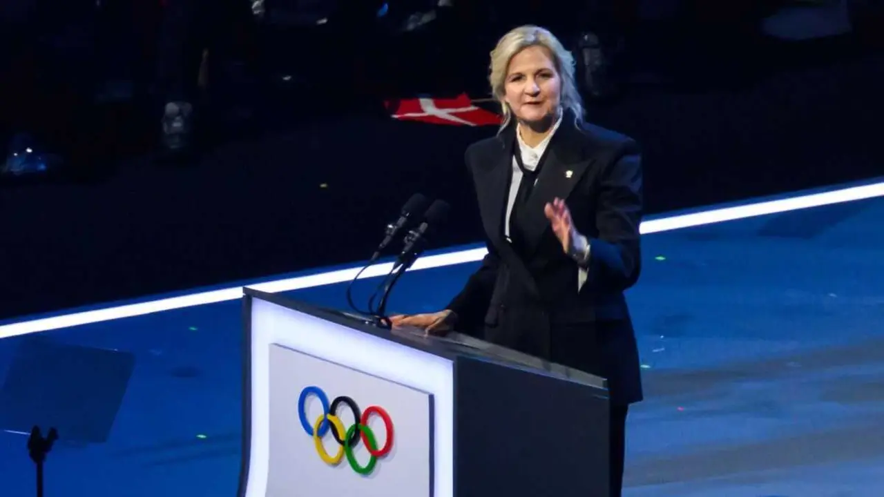 A presidenta do COI, Kirsty Coventry. (Foto: Jaroslav Nov&aacute;k / TASR / dpa)