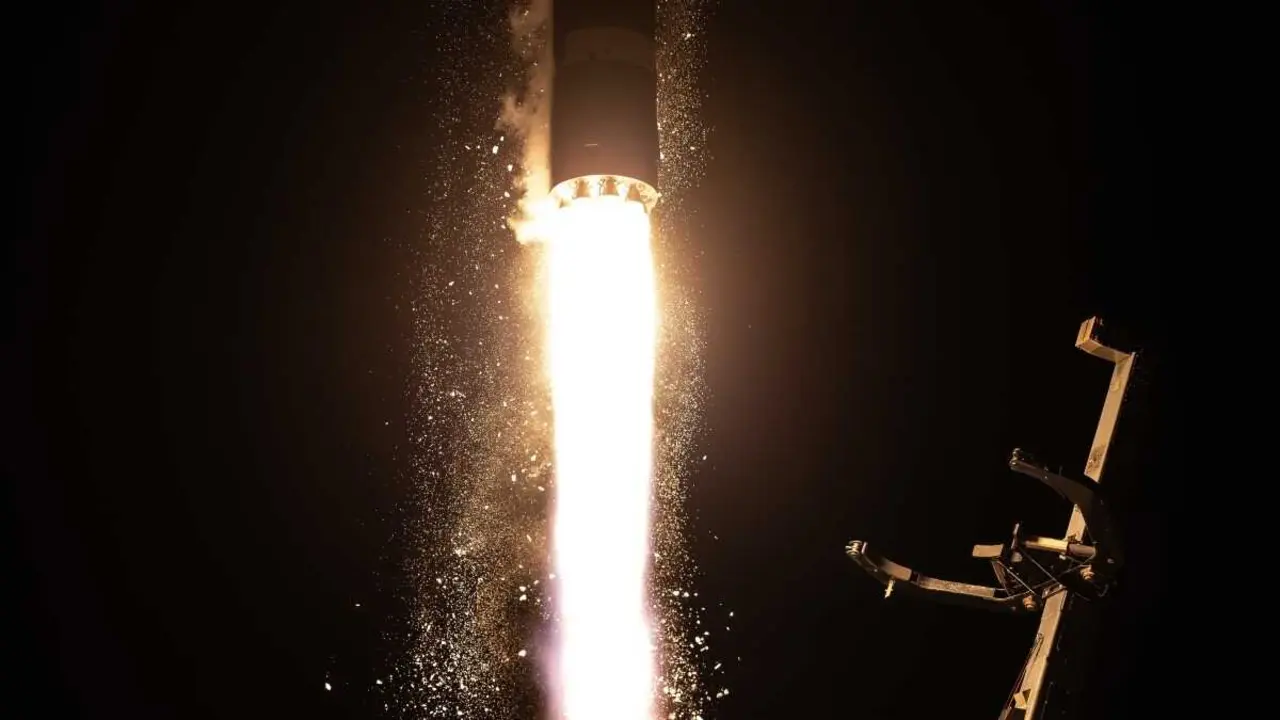 Lanzamento do sat&eacute;lite Celeste, este 28 de marzo. (Foto: Al&eacute;n Space)