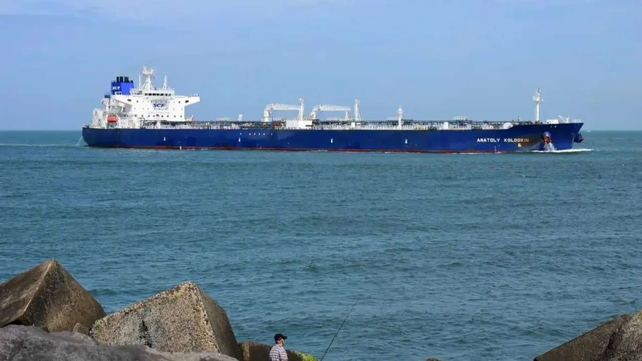 O petroleiro ruso 'Anatoly Kolodkin'. (Foto: Ed Kaas Marine Traffic)