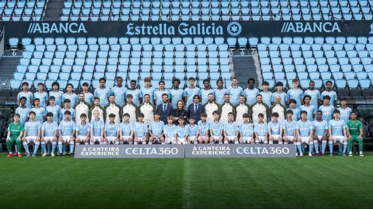 Participantes no programa A Canteira Experience. (Foto: RC Celta)