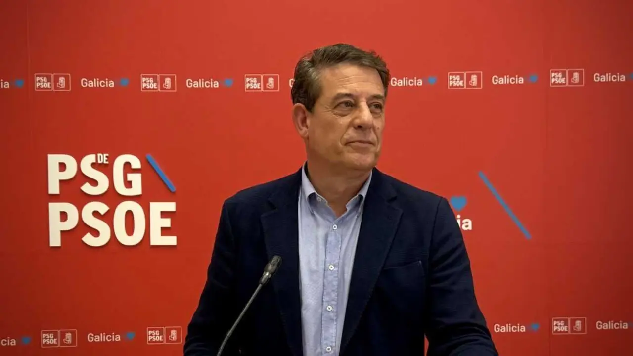 O secretario xeral dos socialistas galegos, Jos&eacute; Ram&oacute;n G&oacute;mez Besteiro. (Foto: N&oacute;s Diario)