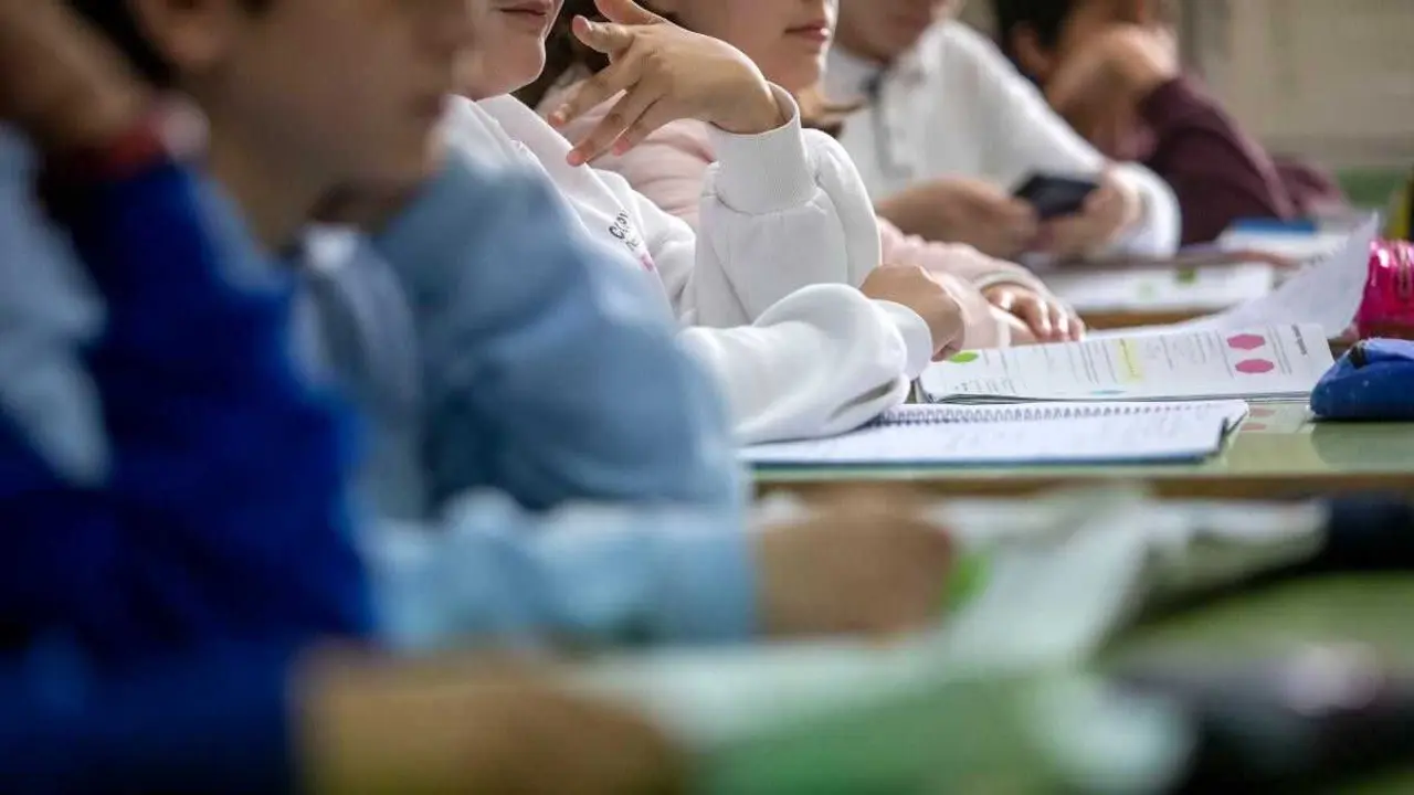 Alumnado nun centro educativo da Galiza. (Foto: Xunta da Galiza)
