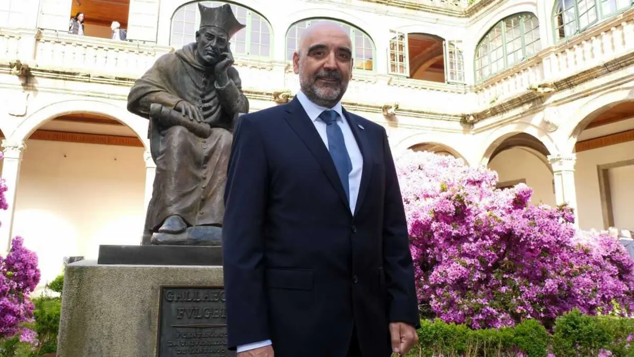 Roberto Bande &eacute; docente e investigador da USC no Campus de Lugo. (Foto: Arxina)