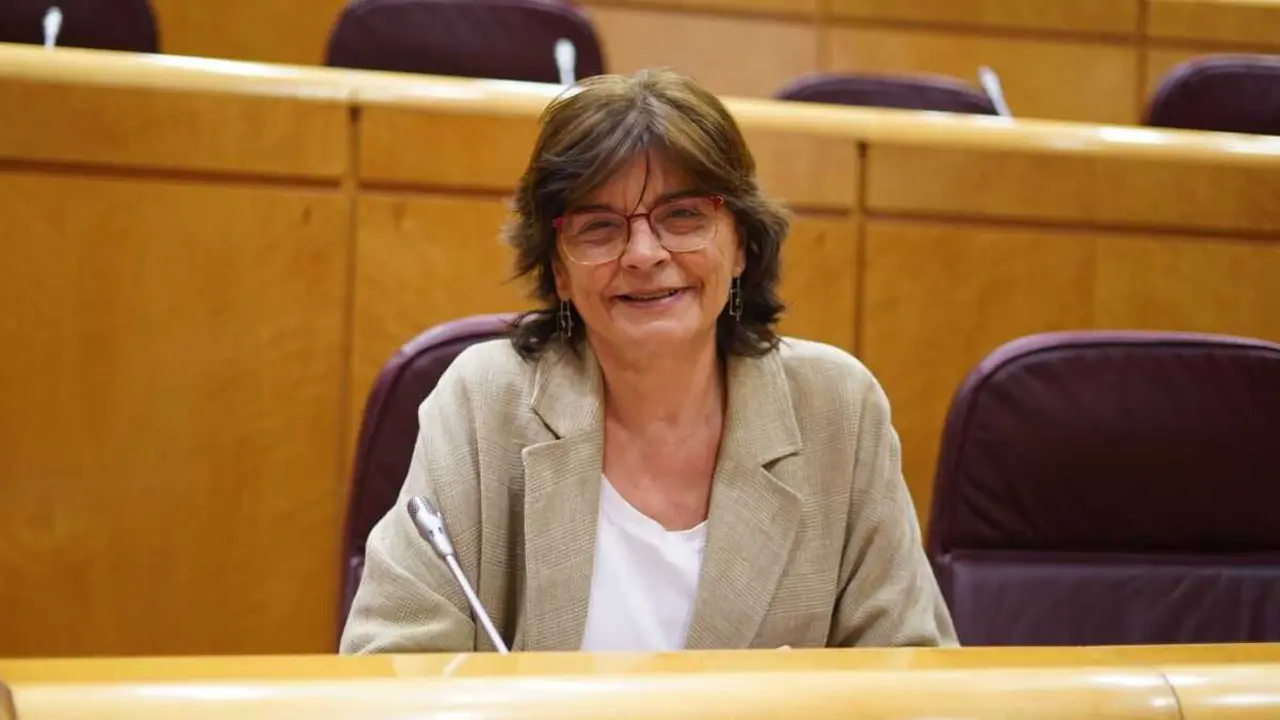 A senadora do BNG, Carme da Silva. (Foto: N&oacute;s Diario)