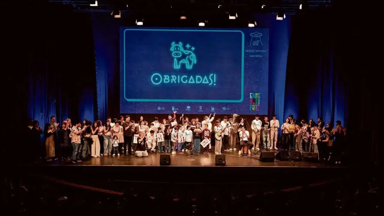 Foto de familia con todas as ga&ntilde;adoras desta edici&oacute;n. (Foto: N&oacute;s Diario)