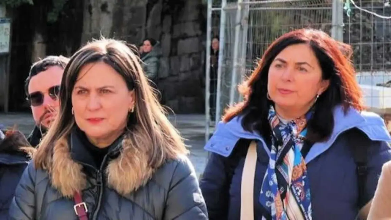 Mar&iacute;a Reigosa e Elena Candia. (Foto: Gu&iacute;as Lugo)