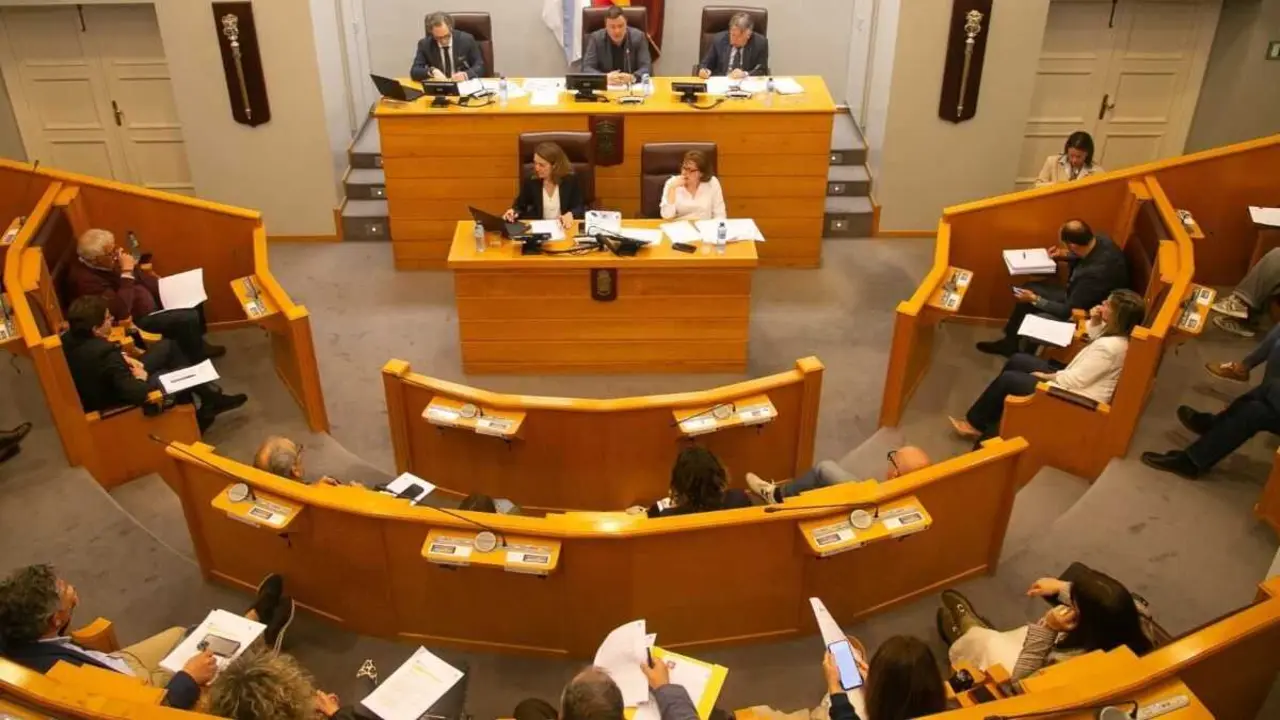 Pleno da Deputaci&oacute;n da Coru&ntilde;a. (Foto: Deputaci&oacute;n da Coru&ntilde;a)
