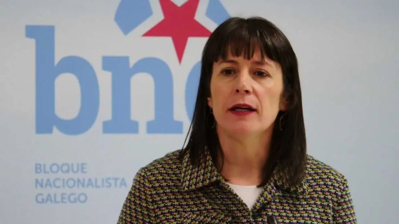 A portavoz nacional do BNG, Ana Pont&oacute;n. (Foto: N&oacute;s Diario)