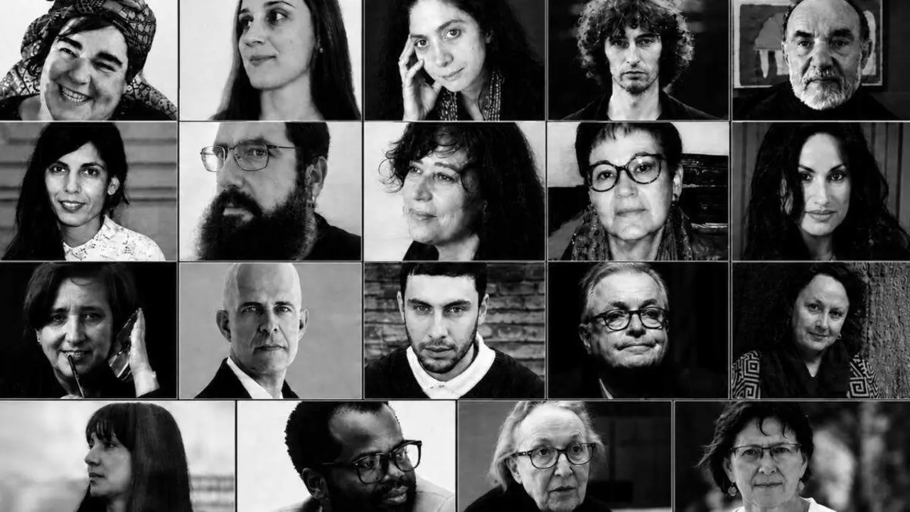 Poetas que optan aos premios. (Foto: N&oacute;s Diario)