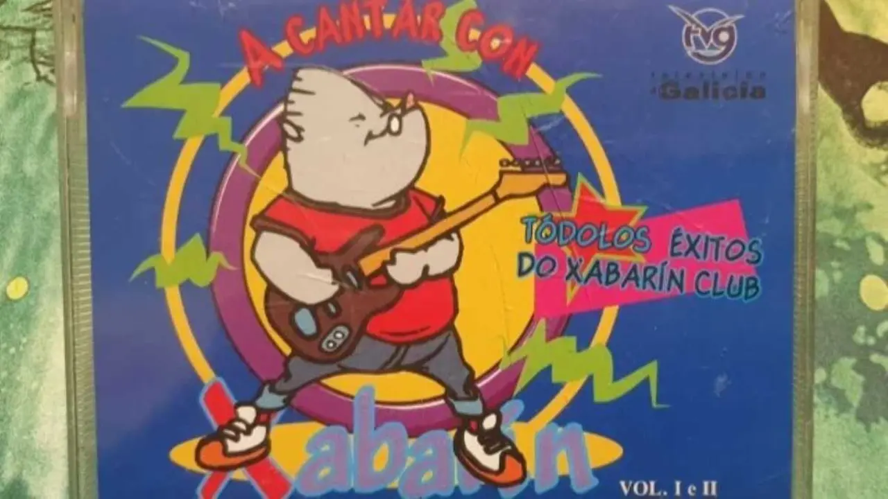 Detalle do casette 'A cantar con Xabar&iacute;n'.