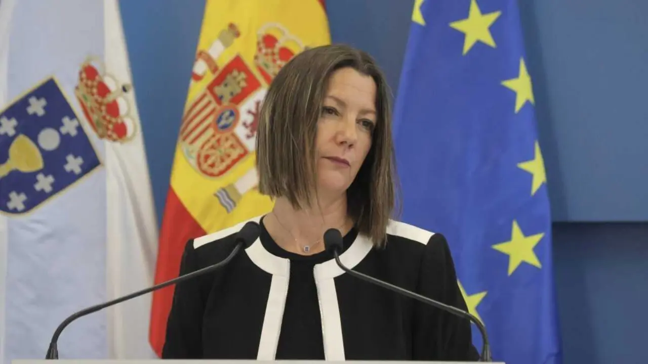 Lara M&eacute;ndez, esta terza feira. (Foto: N&oacute;s Diario)