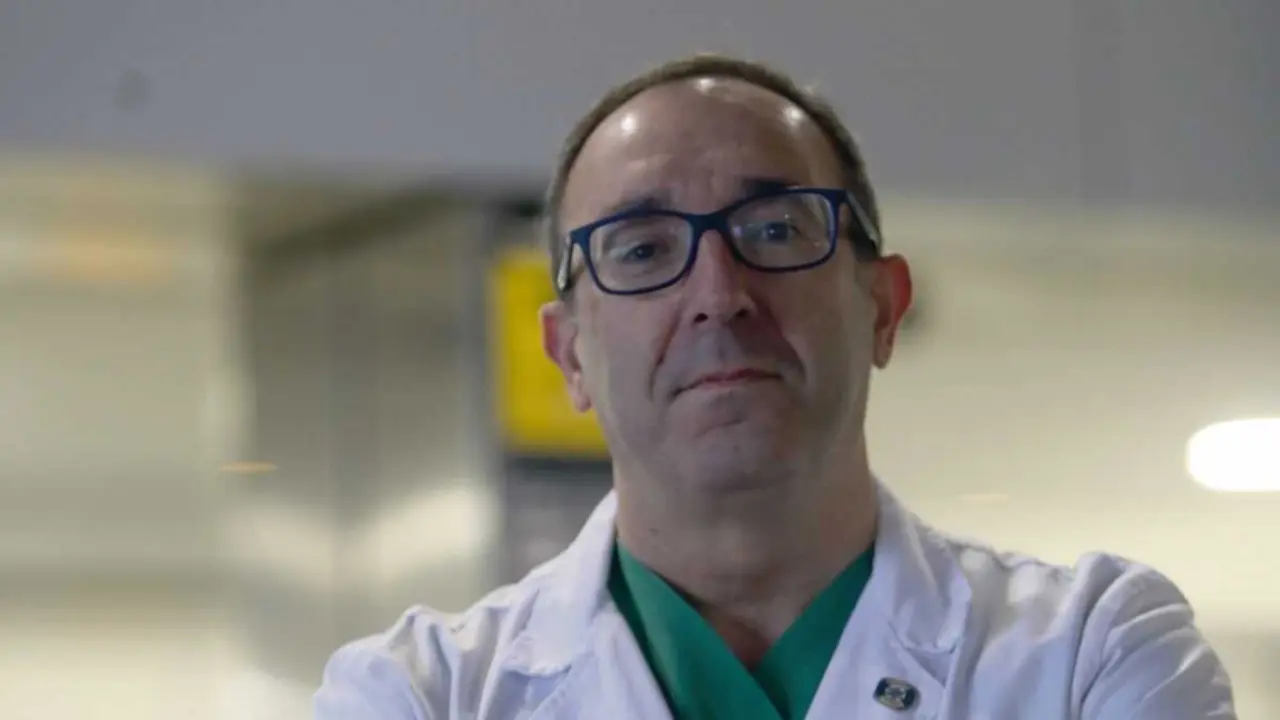 O presidente da Sociedade de Medicina de Urxencias e Emerxencias na Galiza, Jos&eacute; Manuel Fandi&ntilde;o. (Foto N&oacute;s Diario)