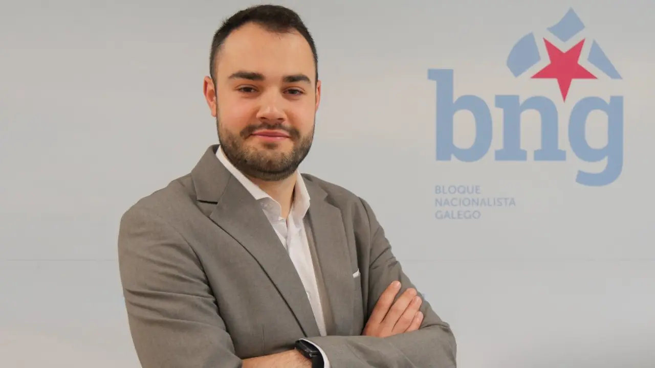 O deputado do BNG Iago Su&aacute;rez. (Foto: N&oacute;s Diario)