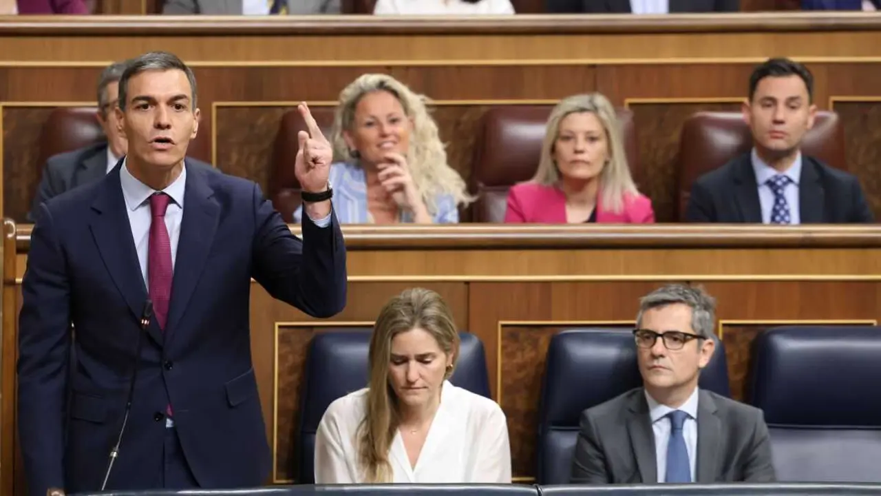 O presidente do Goberno espa&ntilde;ol, Pedro S&aacute;nchez. (Foto: Marta Fern&aacute;ndez / Europa Press)
