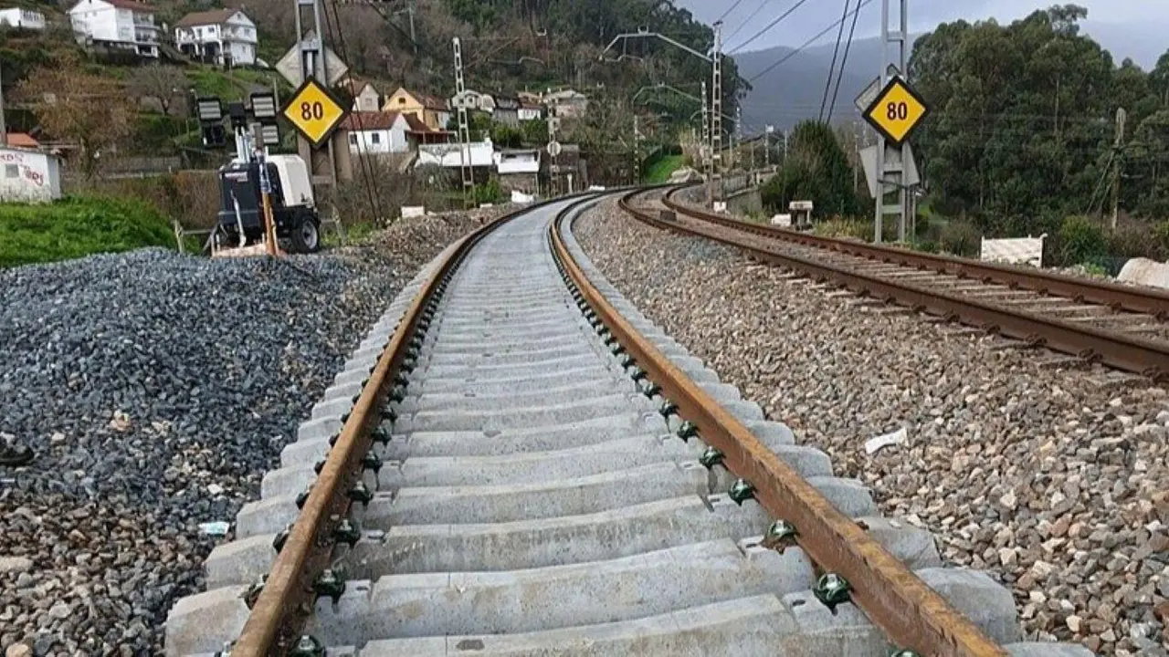 Li&ntilde;a do Mi&ntilde;o, entre Vigo e Ourense. (Foto: Corredor Atl&aacute;ntico)