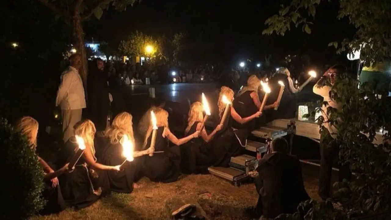 Noite Meiga de Sarria. (Foto: Asociaci&oacute;n Meigas e Trasgos)