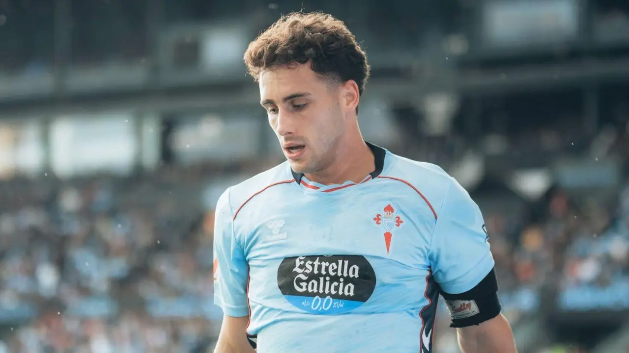 O futbolista do Celta Pablo Dur&aacute;n. (Foto: RC Celta)