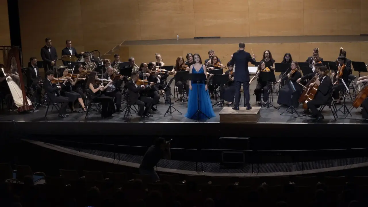 Concerto de 'As r&uacute;as do vento ceibe', esta sexta feira, en Pontevedra. (Foto: Xaqu&iacute;n Soli&ntilde;o)