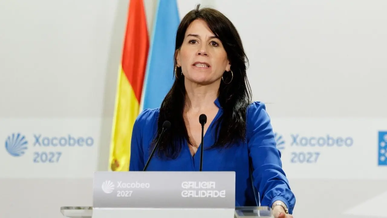 A conselleira de Vivenda e Planificaci&oacute;n de Infraestruturas, Mar&iacute;a Mart&iacute;nez Allegue. (Foto: David Cabez&oacute;n / Xunta da Galiza)