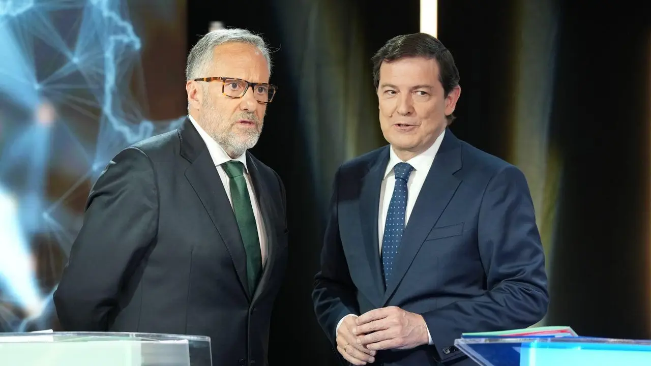 Carlos Poll&aacute;n e Alfonso Fern&eacute;ndez Ma&ntilde;ueco. (Foto: Photogenic/Claudia Alba / Europa Press)