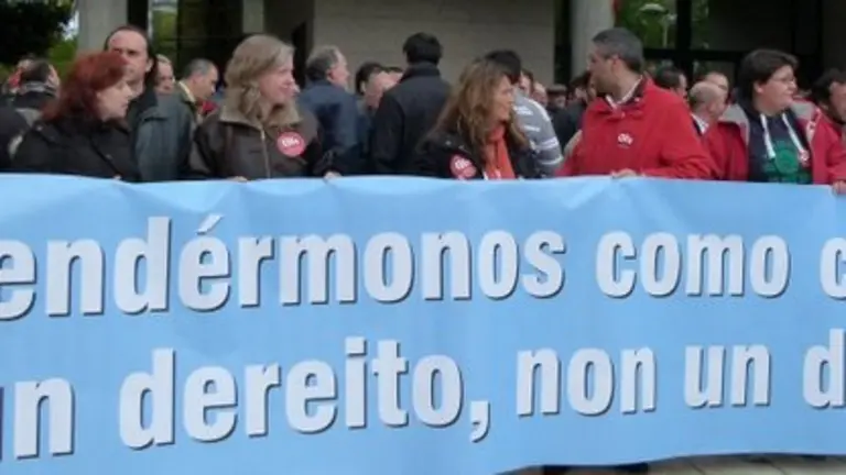 Concentraci&oacute;n da CIG en apoio a Abtol&iacute;n Alc&aacute;ntara