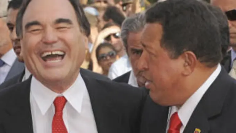 Oliver Stone e Ch&aacute;vez