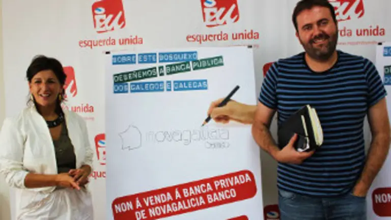 Yolanda D&iacute;az e Rub&eacute;n P&eacute;rez [Imaxe de arquivo: EU]