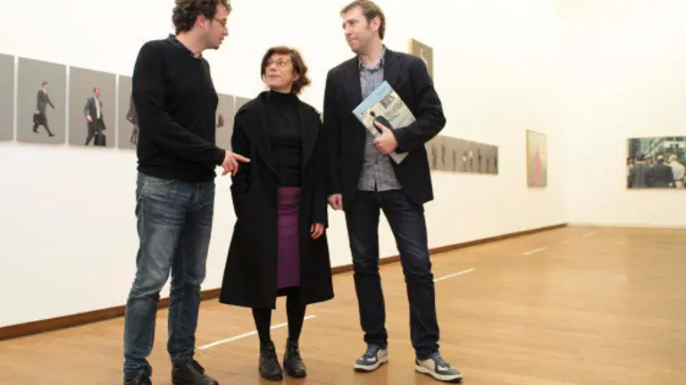 [Imaxe: Concello da Coru&ntilde;a] &Aacute; dereita, David Barro, e &aacute; esquerda, J.M. Sande.