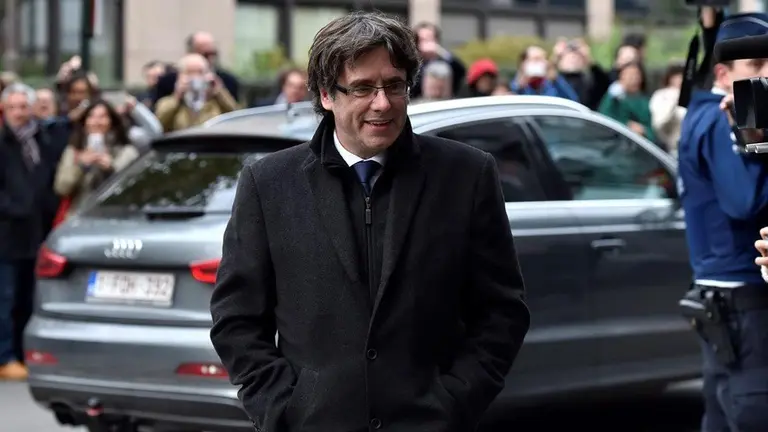 Puigdemont esta semana en Bruxelas. Foto Naci&oacute;Digital