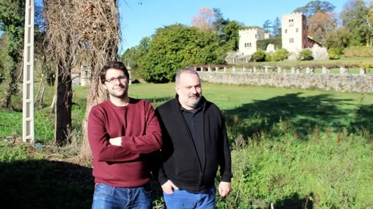 Manuel P&eacute;rez e Carlos Bab&iacute;o en Meir&aacute;s([Imaxe: Erik Doba&ntilde;o).