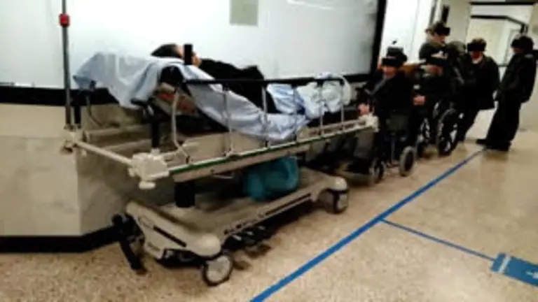 colas sanidade hospital gripe colas